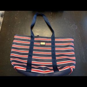 EUC Timmy Hilfiger tote in navy/white/red